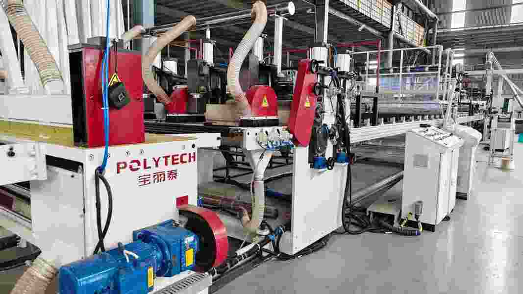 Chengdu Xinkunda Plastic Products Co., Ltd. خط إنتاج المصنع
